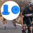 thumbnail image 4 of 2 uds Propalm plástico bicicleta manillar agarre extremo tapón accesorio de ciclismo azul, 4 of 8
