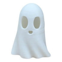 ZTTD Glow-in-The-Dark Miniature Ghosts (1pcs): 1/12 Scale Halloween Dollhouse Decor