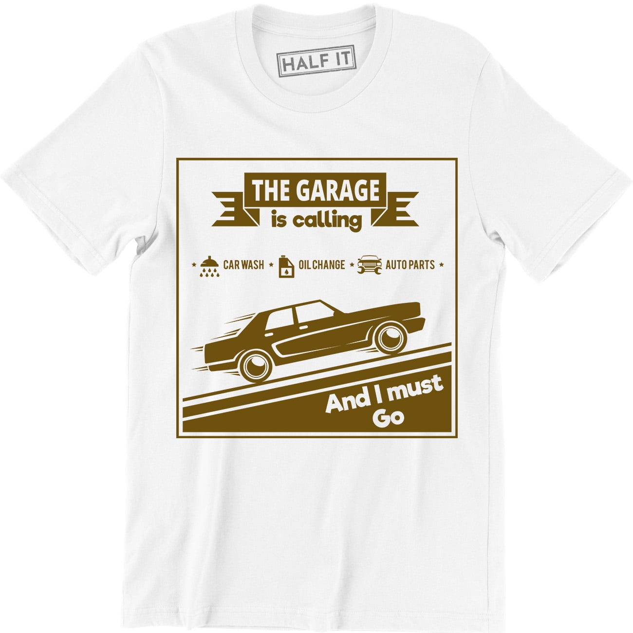 indebære jeg læser en bog Levere The Garage Is Calling Car Wash Oil Change Auto Parts And I Must Go Men's T- Shirt - Walmart.com