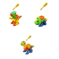 thumbnail image 2 of Juego de juguetes de ensamblaje para niños, juego de animales de dibujos animados, bloques de atornillado, construcción, juguete educativo de aprendizaje temprano para bebés, Color aleatorio Vogacara  WJ3698-02, 2 of 7