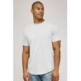 thumbnail image 2 of Real Essentials 5 Pack: Men’s 100% Cotton Hipster Curved Hem Droptail Tee – Premium Longline T-Shirts with Long Tail Drop Cut, 2 of 5