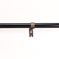 thumbnail image 5 of Uxcell 90x45x20mm Curtain Rod Bracket Iron Paint Brown, 5 of 5