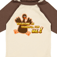 thumbnail image 4 of Inktastic Everyone is Thankful for Me Boys or Girls Long Sleeve Baby Bodysuit, 4 of 5