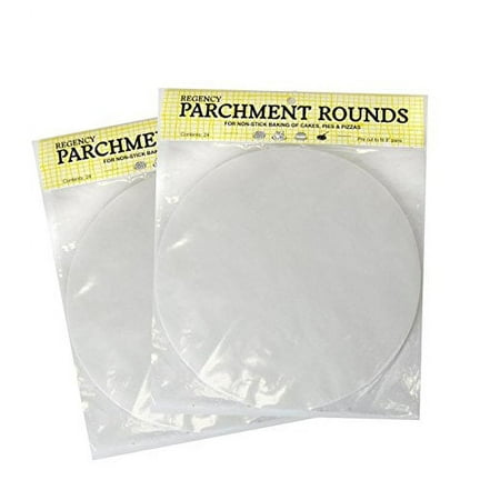 Regency Parchment Rounds 9" - 48 Pack