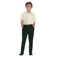 thumbnail image 2 of Gioberti Boys Flat Front Dress Pants, 2 of 7