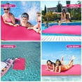 thumbnail image 3 of WARMOUNTS Water Floating Mat Foam Pad, 13x5FT Bouncy Tear-Resistant XPE Foam, Recreation Relaxing Lily Pad for Pool Lake River Ocean Outdoor Water Activities, 3 of 9