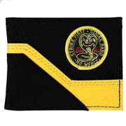 Karate Kid 837867 The Karate Kid Cobra Kai Woven Patch Bi-Fold Wallet