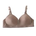 thumbnail image 2 of Women Bras Women's Daily Adjustable Underwear Gathered Thin Bra No Underwire 38-44, 2 of 3
