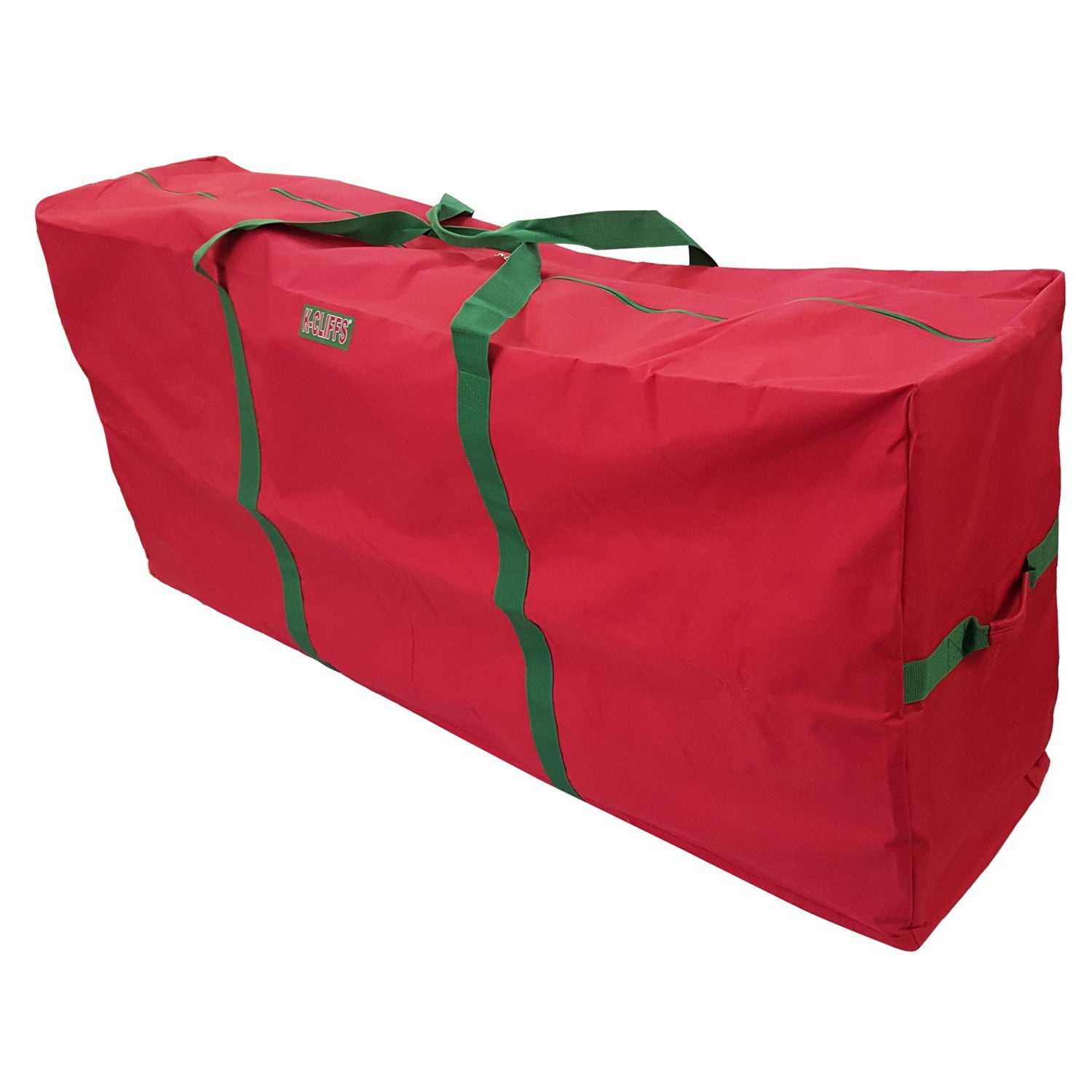 Heavy Duty Christmas Tree Storage Bag Fit Upto 6 Foot Artificial Heavy Duty Christmas Tree Storage Bag Fit Upto 6 Foot Artificial Holiday Red Extra Large 48 X15 X20