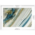 thumbnail image 5 of Art.com Azur Beauty In Gold Art Print by Marcus Prime, White Frame Wall Art, 29" x 21", 5 of 5