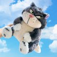 thumbnail image 2 of Juguete de peluche divertido de gato Figaro, muñeca de trapo, juguete para dormir para niños, regalo para niños y niñas, nuevo, 2 of 5
