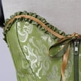 thumbnail image 5 of JFGHDG Renaissance Corset Women's Bustiers & Corsets Corset Shapewear Cute Corset Bustier Shapewear Short Corset with Straps Green 6xl, 5 of 6
