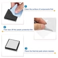 thumbnail image 5 of Almohadillas Térmicas Conductivas de Silicona Uxcell 100mmx100mmx4mm Heatsink Cool Gray, 5 of 5