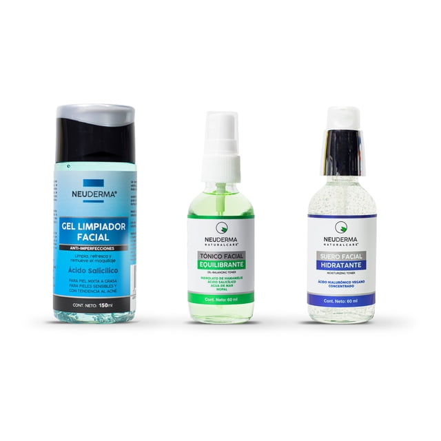 Kit Anti Acné, Limpieza, Unifica, Repara.