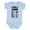 AE-Light Blue, variant on Level 1 Human Boys or Girls Baby Bodysuit