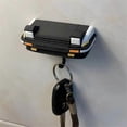 thumbnail image 5 of Car keychain hook, retro car keychain, keychain wall mount, black, 5 of 5