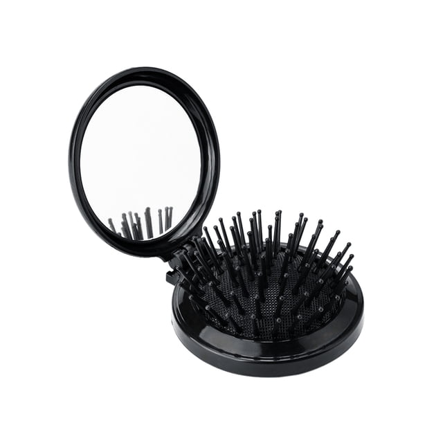 Mini peine de bolsillo con espejo Cepillo plegable Cepillo de viaje Abanopi Peine
