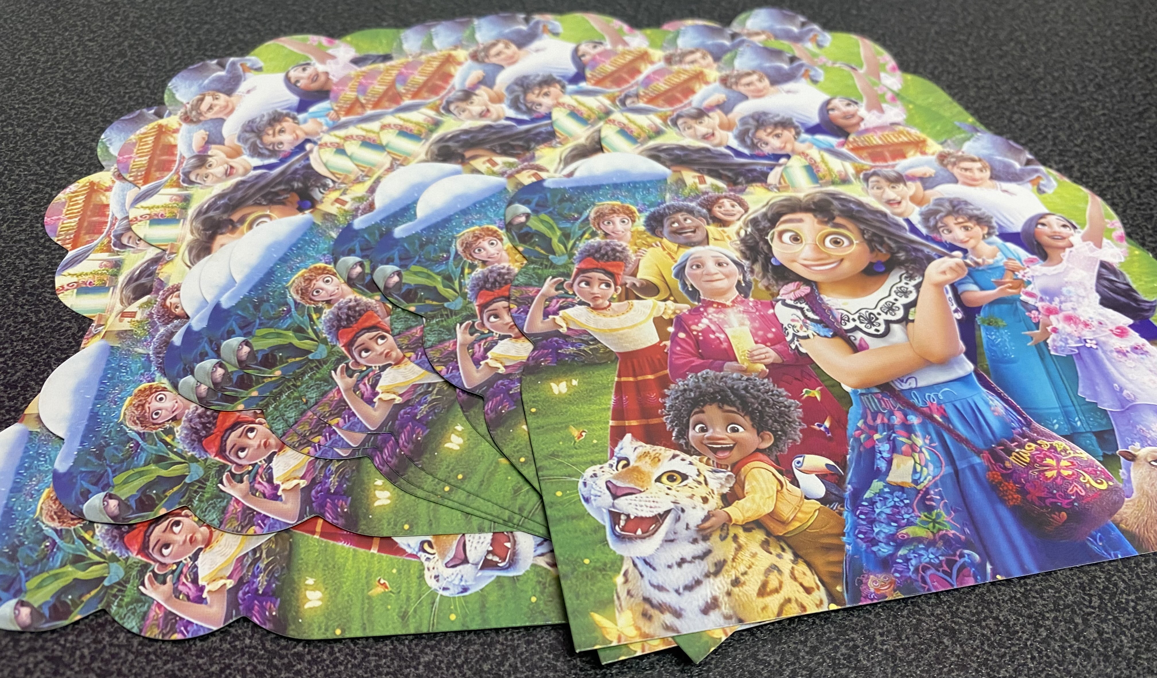 Encanto party supplies decoration, plates, cups backdrops, Maribel , Isabela party theme