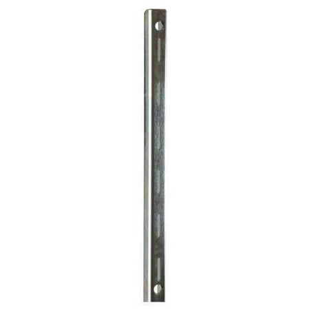 Econoco SS30/72 72" Heavyweight Single Slot with 1" Slots on 2" Centers (Pack of 10)