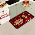 thumbnail image 1 of Grinch Christmas Decorations Grinch Decor Christmas Door Mat Outdoor Welcome Mat For Front Door, Entryway Christmas Carpet, 23.7X 15.9 Inch Funny Door Mats , Anti-Slip Rug Decorations For Home, 1 of 7