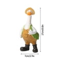 thumbnail image 2 of Statue Animal Sculpture Couple Creative Gift Cartoon Desktop Crafts Decoration Outdoor Table Cabinet Garden Sculpture, 2 of 2