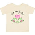 thumbnail image 3 of Inktastic Grammy's Girl Heart Flowers Girls Baby T-Shirt, 3 of 5