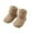 Khaki, variant on lnmuld Cotton Socks Non Socks for and Toddlers with Dotted Grip Sole Design Soft Breathable Everyday Wear Comfortable Baby Footwear Size:0-1 Years