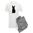 thumbnail image 1 of CafePress - French Bulldog Silhouette - Men's Light Pajamas, 1 of 1