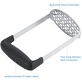 thumbnail image 3 of ood Grade Stainless Steel - ruit Vegetable Mashing Tool (Home Kitchen Utensil), 3 of 8