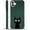 Cute Black Cat Dark Green, variant on Compatible with iPhone 17 Air Case, Dual-Layer Protection, Hard Shell with Silicone Interior, Slim Scratch Resistant Shockproof for Woman Men Lily Wildflower Birth Flower