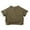 Army Green, variant on Kiijoy Toddler Boys Striped T-Shirt Short Sleeve Versatile T Shirt, Sizes 1-7