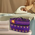 thumbnail image 2 of HELLHERO Portable Steamer Travel Organizer Candle Pattern Design Compatible with Most Iron Irons Accessories, Case Only, 2 of 6