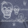 thumbnail image 3 of CafePress - Skeleton_Shirt1 Men's Deluxe T Shirt - Mens Tri-blend T-Shirt, 3 of 4