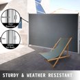thumbnail image 6 of VEVORbrand Retractable Side Awning 118" x 63" - Retractable Patio Screen Waterproof - Retractable Room Divider Black for Privacy, Garden, Outdoor, Patio and Terrace,Aluminum Aloy, 6 of 10