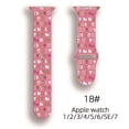 thumbnail image 1 of Correa de silicona de Hello Kitty para Apple Watch, pulsera bonita de 41Mm, 45Mm, 44Mm, 42Mm, 40Mm y 38Mm para Iwatch Se 2/3/4/5/6/7/se, 1 of 4