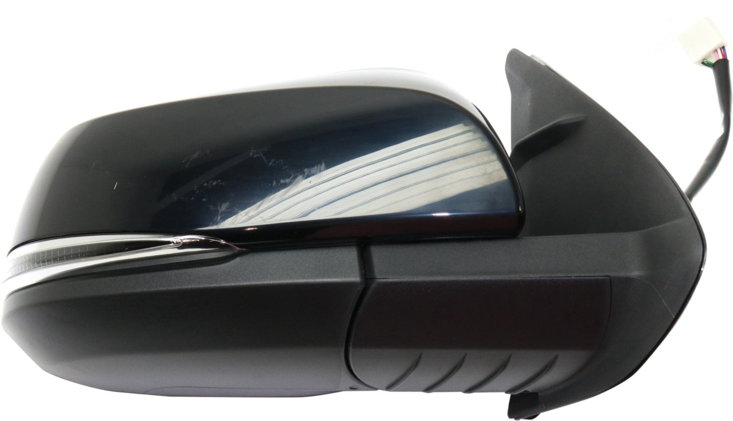 Mirror Compatible With 2016-2018 Toyota Tacoma Right Passenger Side Heated W/ Blind Spot Detection In Glass In-Housing Signal Light Paintable Kool-Vue