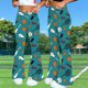 thumbnail image 5 of Pantalones de Yoga de Piernas Anchas para Mujeres Pantalones de Flare de Impresión No Estructurada Suelta Casual Pequeña para Deportes Fitness Pantalones de Yoga de Piernas Anchas Largas para Mujeres, 5 of 9
