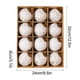 thumbnail image 4 of CaiYueKe 12PCS Christmas Tree Ornaments Decorative Balls Holiday Party Decor Shiny Glitter Plastic Hanging Balls Festive Home Decorations Seasonal Celebration, 4 of 6