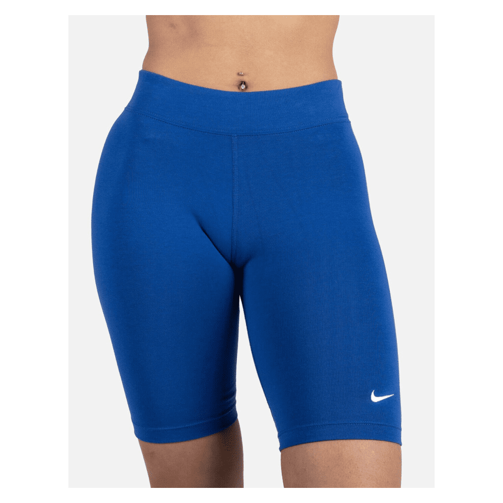 nike biker shorts blue