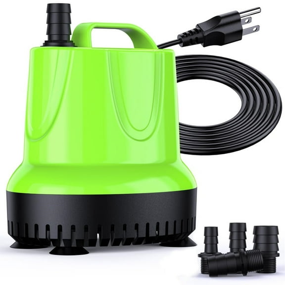 ZOUYUE Fountain Submersible Water Pump,Lift for Small Pond,Fish tank,Waterfall,Outdoor,Hydroponics