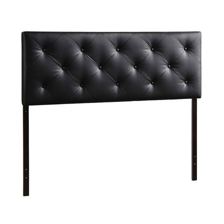 Manhattan King Headboard (Baxton Studio Baltimore Modern and Contemporary King Faux Leather Upholstered Headboard, Multiple)