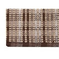 thumbnail image 2 of Better Trends Ascot Plaid Collection is Durable & Stain Resistant Reversible Indoor & Outdoor Area Utility Rug 100% Polypropylene in Vibrant Colors, 96" x 120" Rectangle, Chocolate, 2 of 3