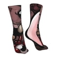 thumbnail image 4 of Lsque The Binding of Isaac Print Women's Men's Novelty 16in Crew Socks Cotton Socks Knee High Socks for Walking,Running,Nurses,Pregnancy, 4 of 6