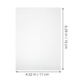 thumbnail image 2 of ETHZZLE 100Pcs Transparent Laminating Sheets for Home Use with Quick Application and Protective Scratch Layer, 2 of 8