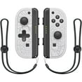 thumbnail image 1 of Joypads Switch pour Nintendo Switch/OLED/Lite, Manette Joypad Prenant en Charge le Réveil et Gyroscope 6 Axes avec Poignée et Sangle - Blanc, 1 of 7