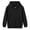 Black, variant on GYRATEDREAM Boys Girls Light Weight Long Sleeve Hooded T-shirt Top Casual Solid Pullover Hoodie Sweatshirts for 6-7Y Black