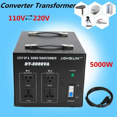 500w Voltage Converter - 500W / 1000W / 3000W / 5000W Step Up/Down Heavy Duty Voltage Converter Transformer AC 110V 220V