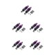 thumbnail image 1 of Bewildely 2 piezas RC Car Shock Absorber Springs Amortiguador Reparación de automóviles Accesorios Repuestos Reemplazo para WL Toy Purple Type2 NO2, 1 of 6