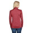 thumbnail image 4 of A4 Women's Tonal Space-Dye Quarter-Zip - NW4010, 4 of 5