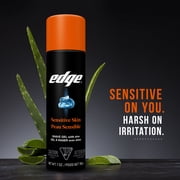 Edge Sensitive Skin Mens Shave Gel with Aloe, Unscented, 7 oz